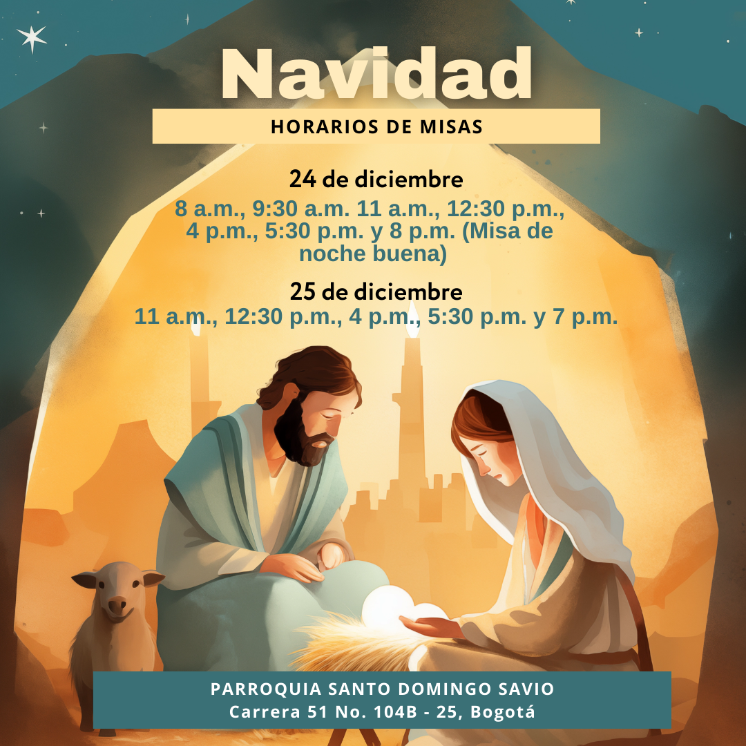 Horario 25 de diciembre