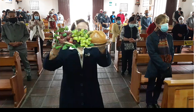 por los enfermos ofrenda